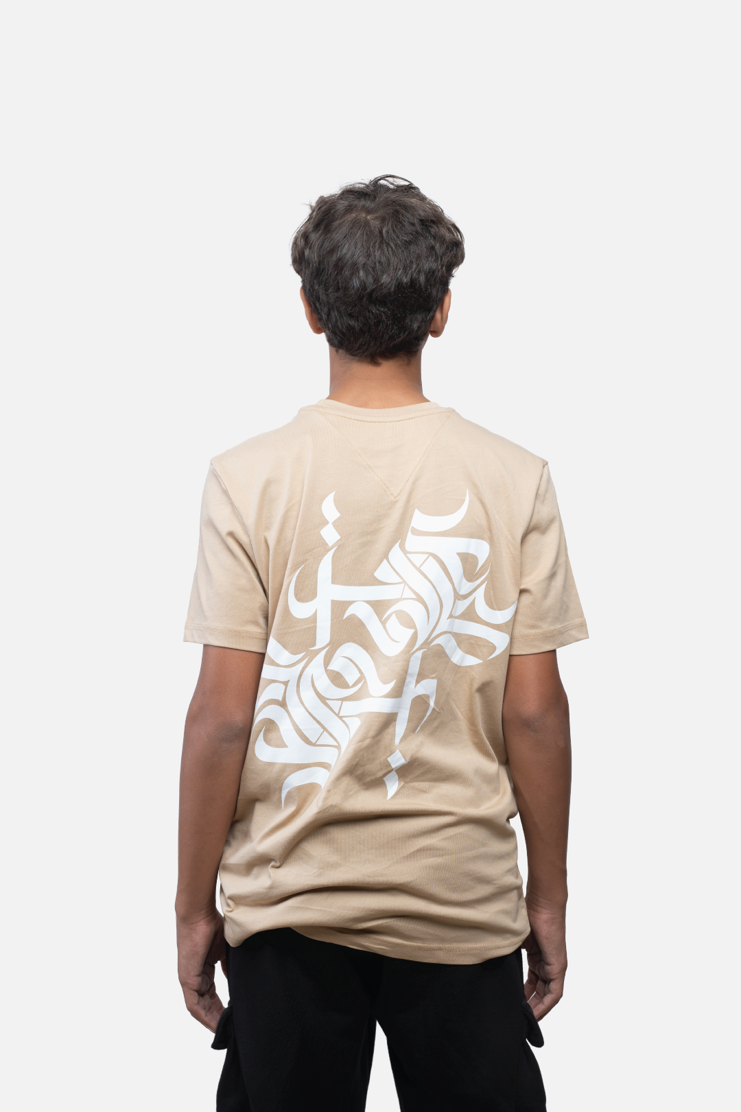 Short Sleeve Calligraphic Tee