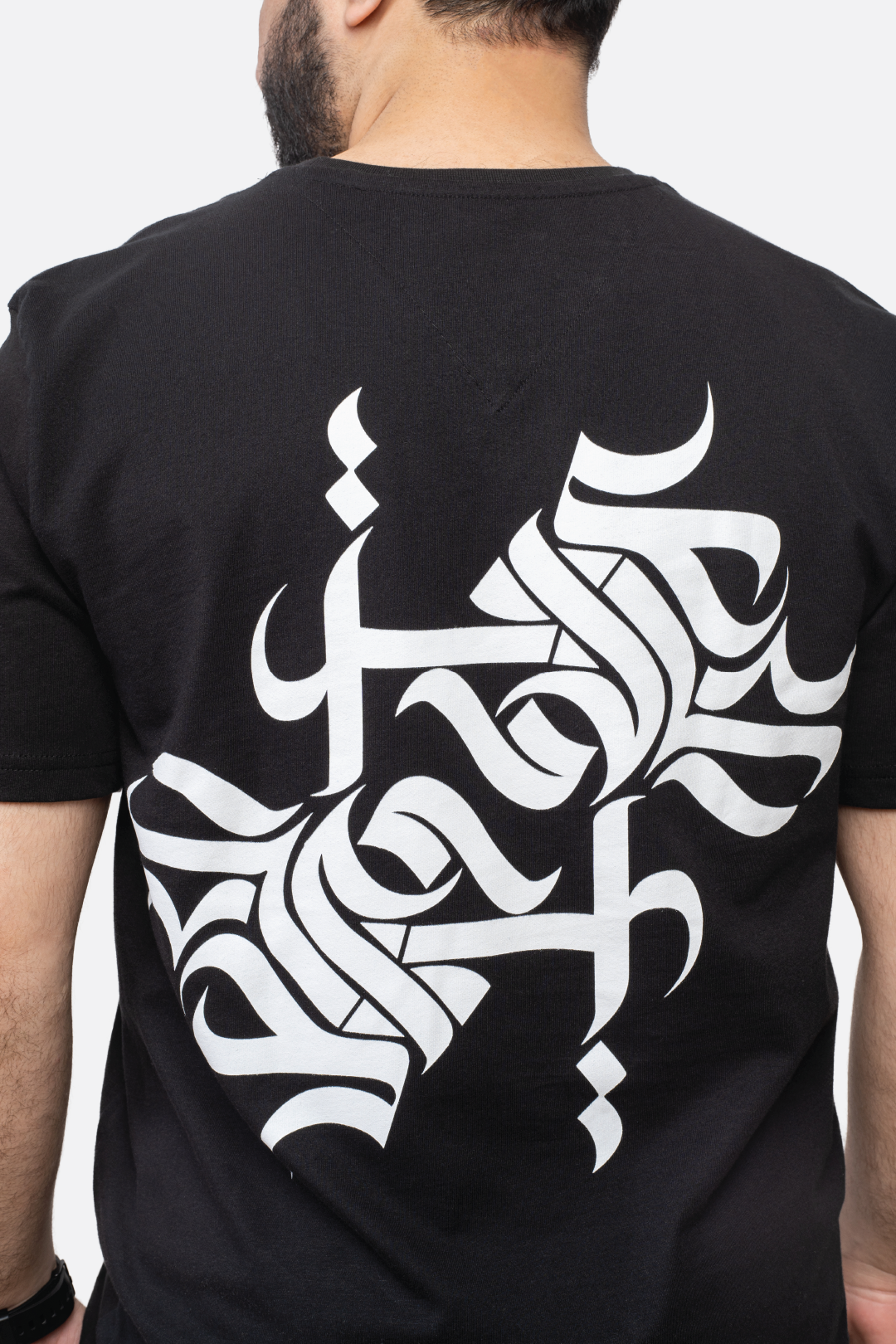 Short Sleeve Calligraphic Tee