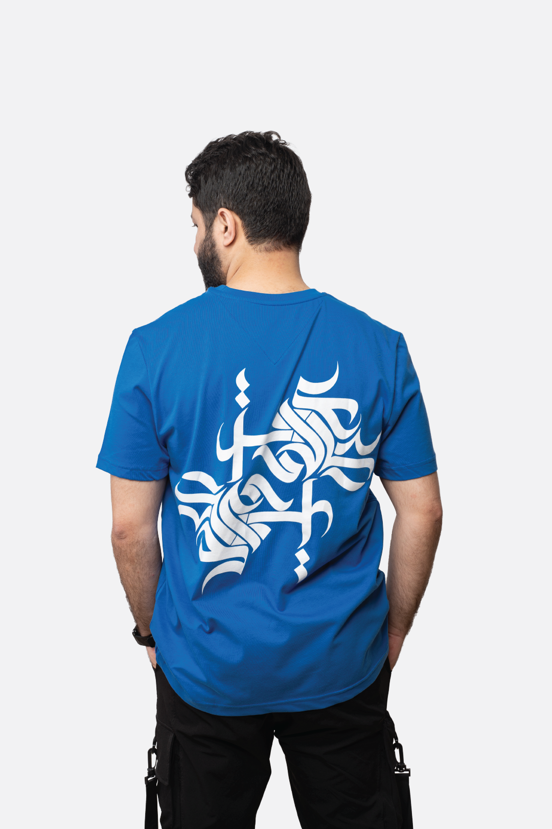 Short Sleeve Calligraphic Tee