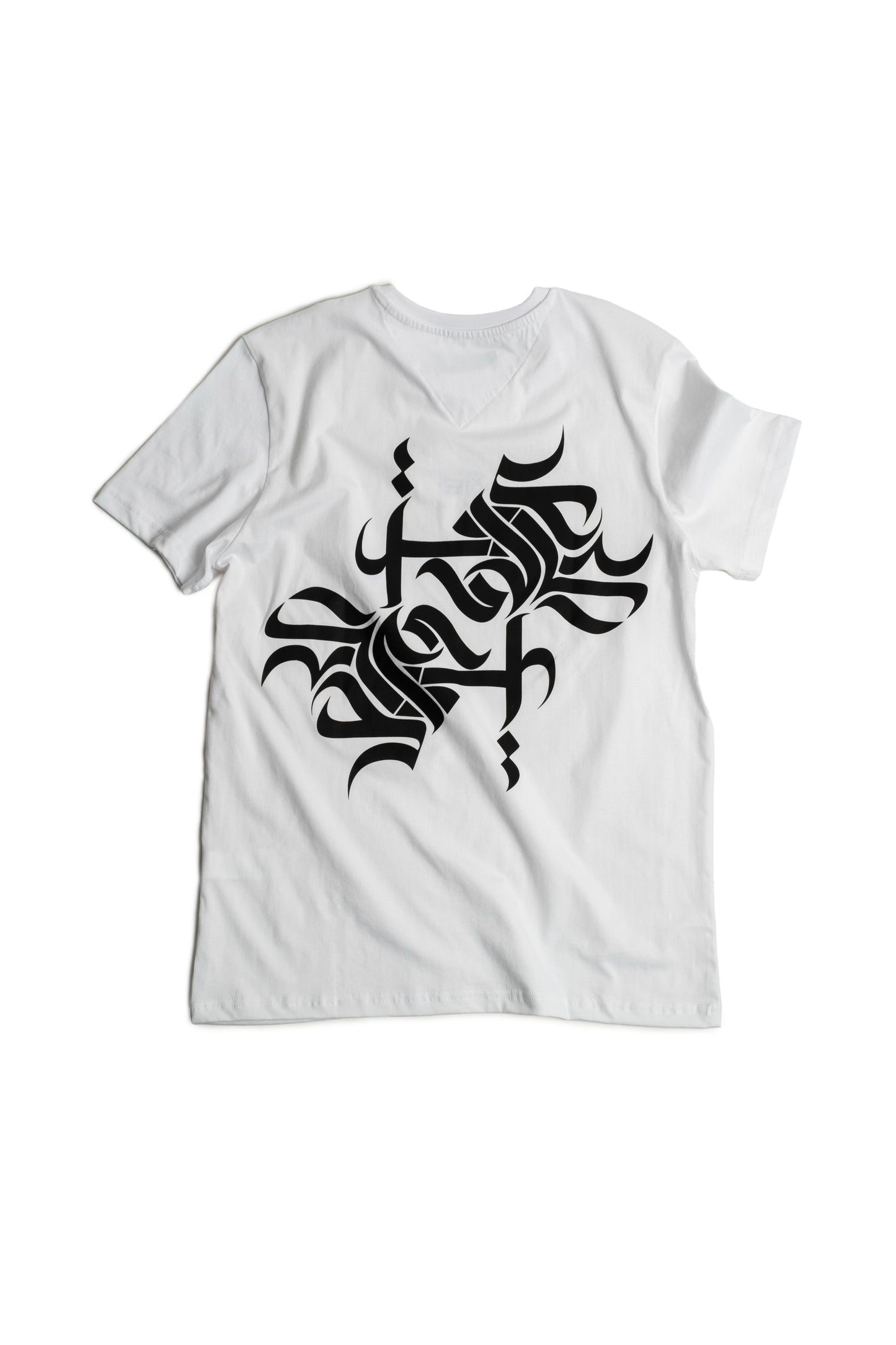 Short Sleeve Calligraphic Tee